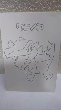 ポケモン ワニノコ マリル ギャラドス スイクン オムナイト 塗り絵 ポケットモンスター おもちゃ おもちゃ Amazon