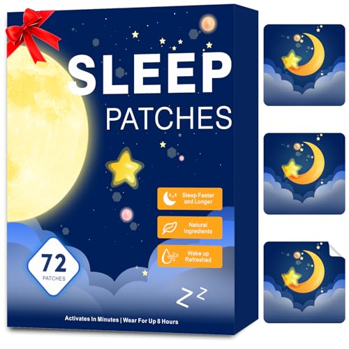 Zcokail Sleep Patches for Adults Extra Strength, Sleep Patch with Melatonin & Valerian, All-Natural...