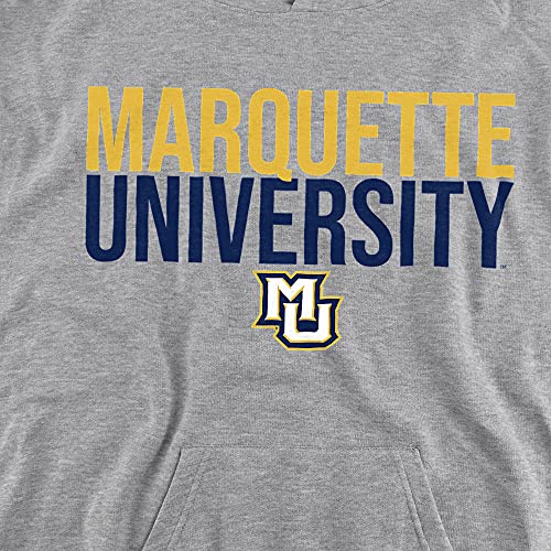 Marquette University Official Stacked Youth Kids Boy/Girls Pull-Over Hoodie Sweatshirt2
