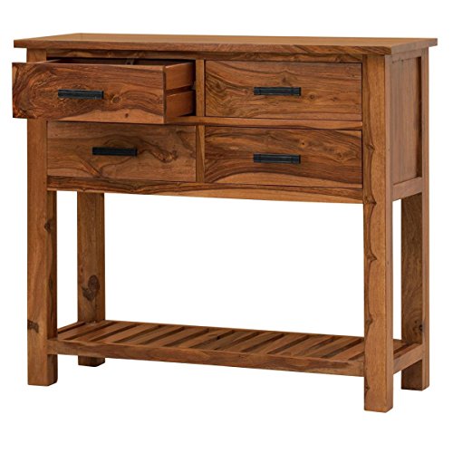 Image of The Attic Rosewood Hawaii Console Table (Natural, Standard, KL-1741)