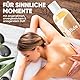 GlideHype PREMIUM Massageöl Kokos | hautpflegendes Gleitöl für sinnliche Massagen zur Entspannung mit Kokosduft (150 ml)