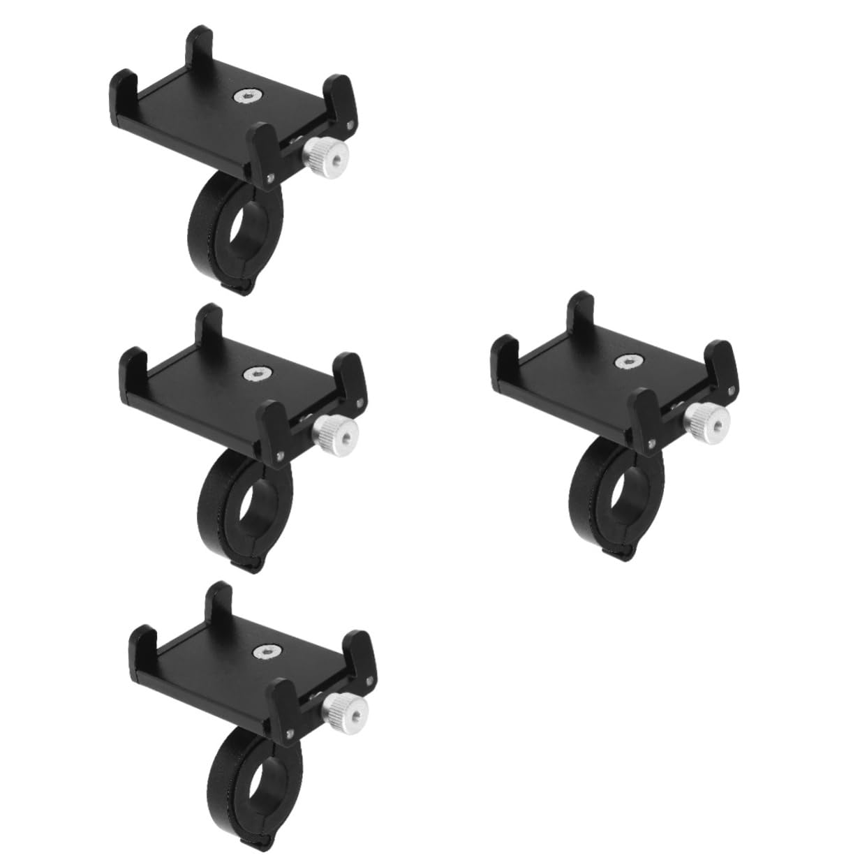 INOOMP Porta Cellulare Staffa per Smartphone Supporti per Telefono Supporto per Telefono per Mountain Bike Supporto per Telefono da Ciclismo Porta Telefono Lega di Alluminio