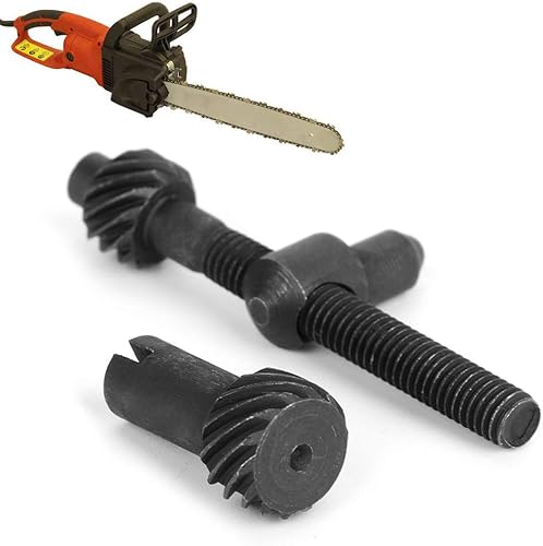 Miniatura 5 de Tensor ajustador de cadena para motosierra china 2500 25cc Timberpro Lawnflite 0635231132314 Ajustador de tornillo Craftsman Ajustador de