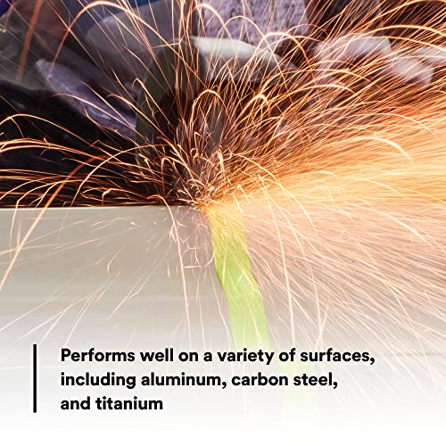 3M Green Corps Reinforced Weld Grinding Wheel 01991, 3 In.22" X 3/8" 5 Pack Heavy Duty, Resin Bonded, Long Lasting Wheel For Fast Cut, Auto Body #TOP5