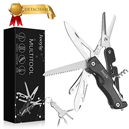 2020 Updated Multitool Knife, Folding Knife with Scissors & Multitool Pocket Knife, Used
