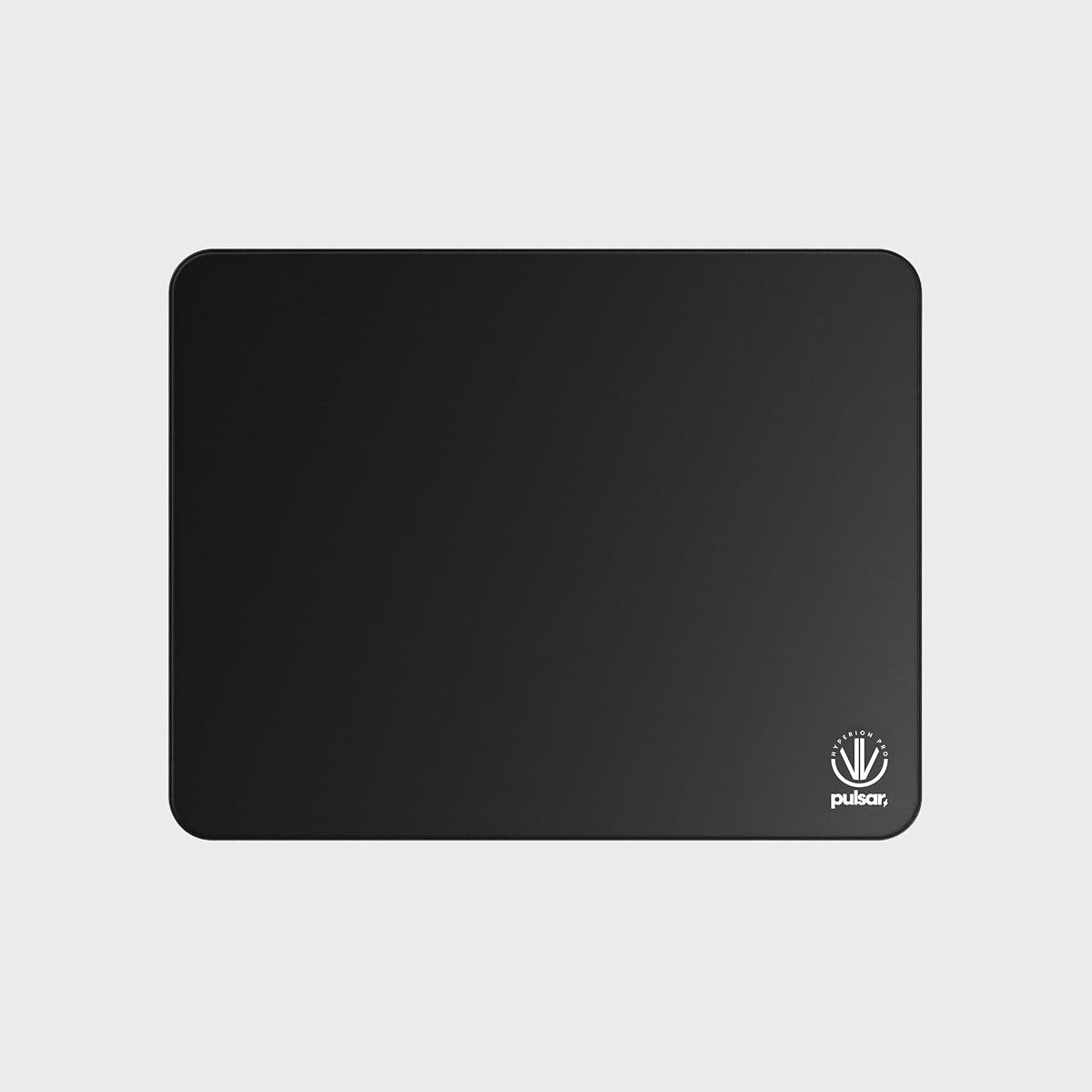 Pulsar Gaming Gears Hyperion Pro Soft Gaming Mouse Pad, L, Jet Black | Velocidad de deslizamiento y potencia de frenado equilibradas, seguimiento suave, control de movimiento preciso, tejido de punto de enclavamiento