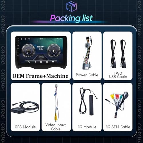 Radio coche 2 DIN Bluetooth con Mirror Link y GPS para Citroen C2 2002-2006 de 32GB 7