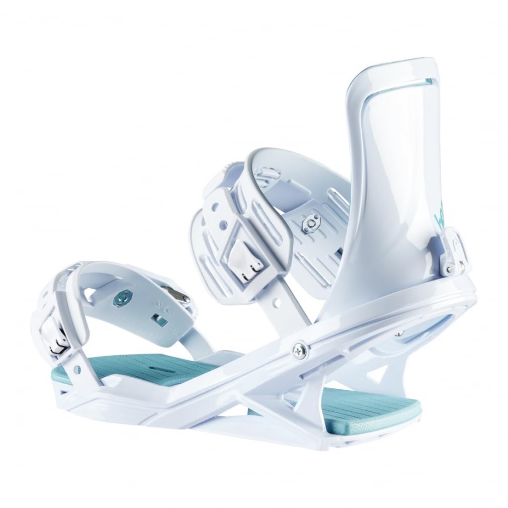HEAD FX FAY I LYT Fijaciones de snowboard para mujer, color: blanco, talla: S (341733-S)
