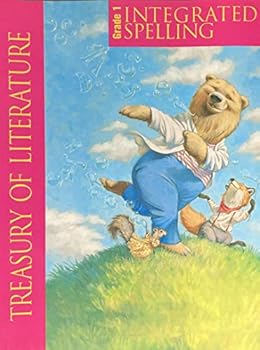 Paperback Treasury of Literature Integrated Spelling Grade 1 (Integrated Spelling, Grade 1) Book