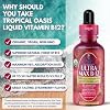 USDA Organic Ultra Max B12 | Superdose 7500mcg Vitamin B12 Liquid Drops | B12 as Methylcobalamin| Max 98% Absorption Rate | Promotes Energy| Vegan, Non-GMO, Strawberry flavor -4oz