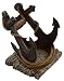 Rustic Rope Wrapped Boat Anchor Wine Bottle Display Holder / Rack - Nautical Decor