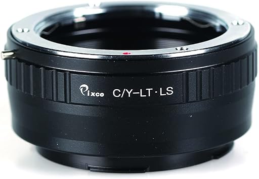 Manual Lens Mount Adapter for Contax/Yashica C/Y CY Lens to Leica L Mount Camera Such as T, Typ 701, Typ701, TL, TL2, CL 2017, SL, Typ 601, Typ601, Panasonic S1 / S1R