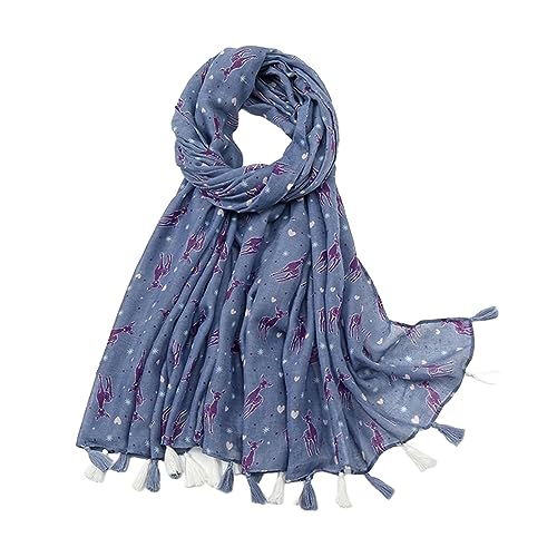 Chèche écharpe femme imprimé en coton doux pour vos sorties