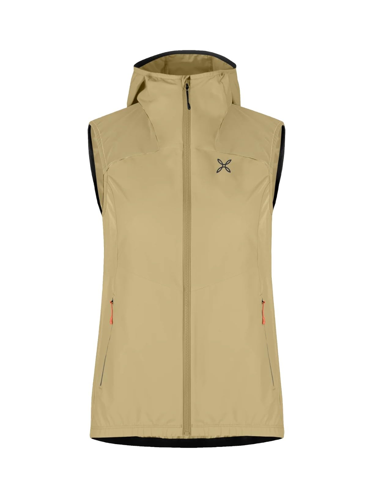 MONTURA Rise Hooded - Gilet da donna traspirante, leggero, con cappuccio e protezione UV, ideale per escursioni, arrampicata e attività sportive in condizioni climatiche mutevoli.