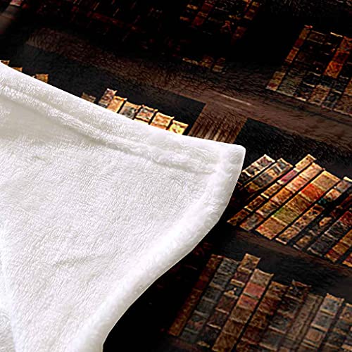 Couverture microfibre 130x150 chaude et douce motif vintage 3D