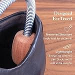 FootFitter Travel Cedar Shoe Trees, Compact USA Cedar Shoe Shapers - Image 3