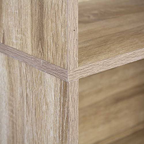 BAKAJI Libreria Scaffale Vela 5 Ripiani Mobile 190...