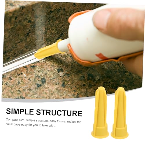 Tapones selladores para tubos de masilla - pack miniatura 6