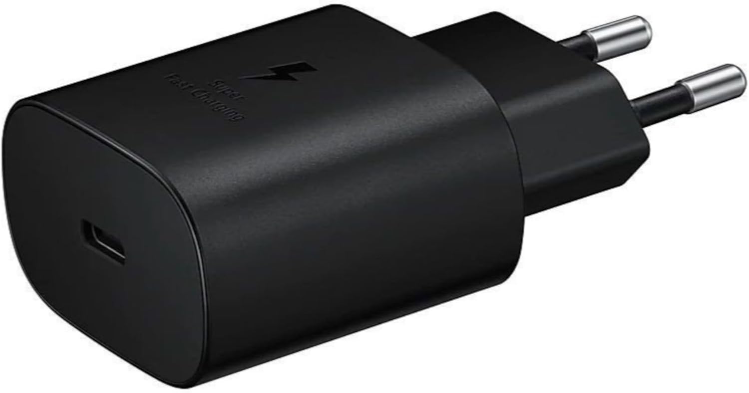 Szybka baza sieciowa 25 W, port USB typu C (bez c ble) [luzem - 1 sztuka] czarny