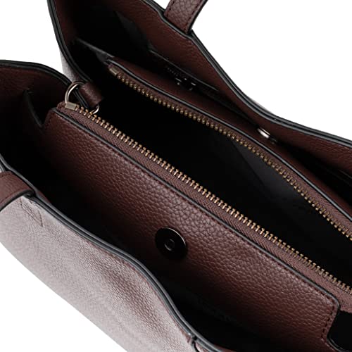 Image of Calvin Klein Womens Adeline Triple Compartment Satchel