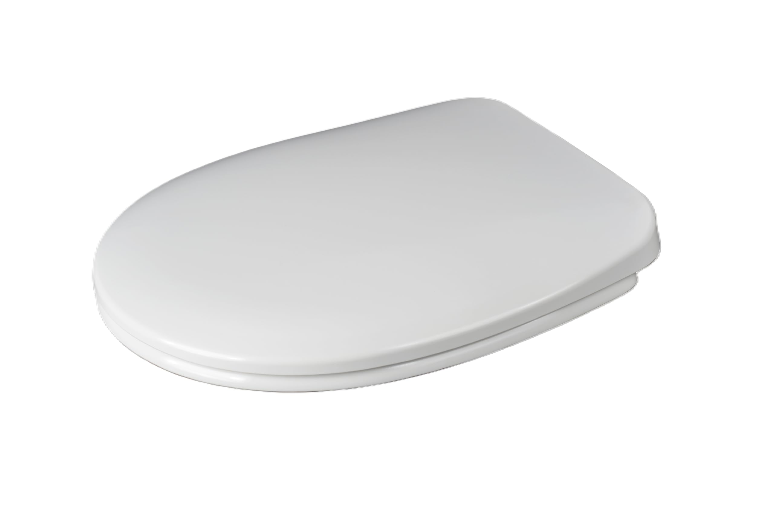 Rts Oval 360mm Width Top Fix Slow Close Quick Release Toilet Seat from B&Q