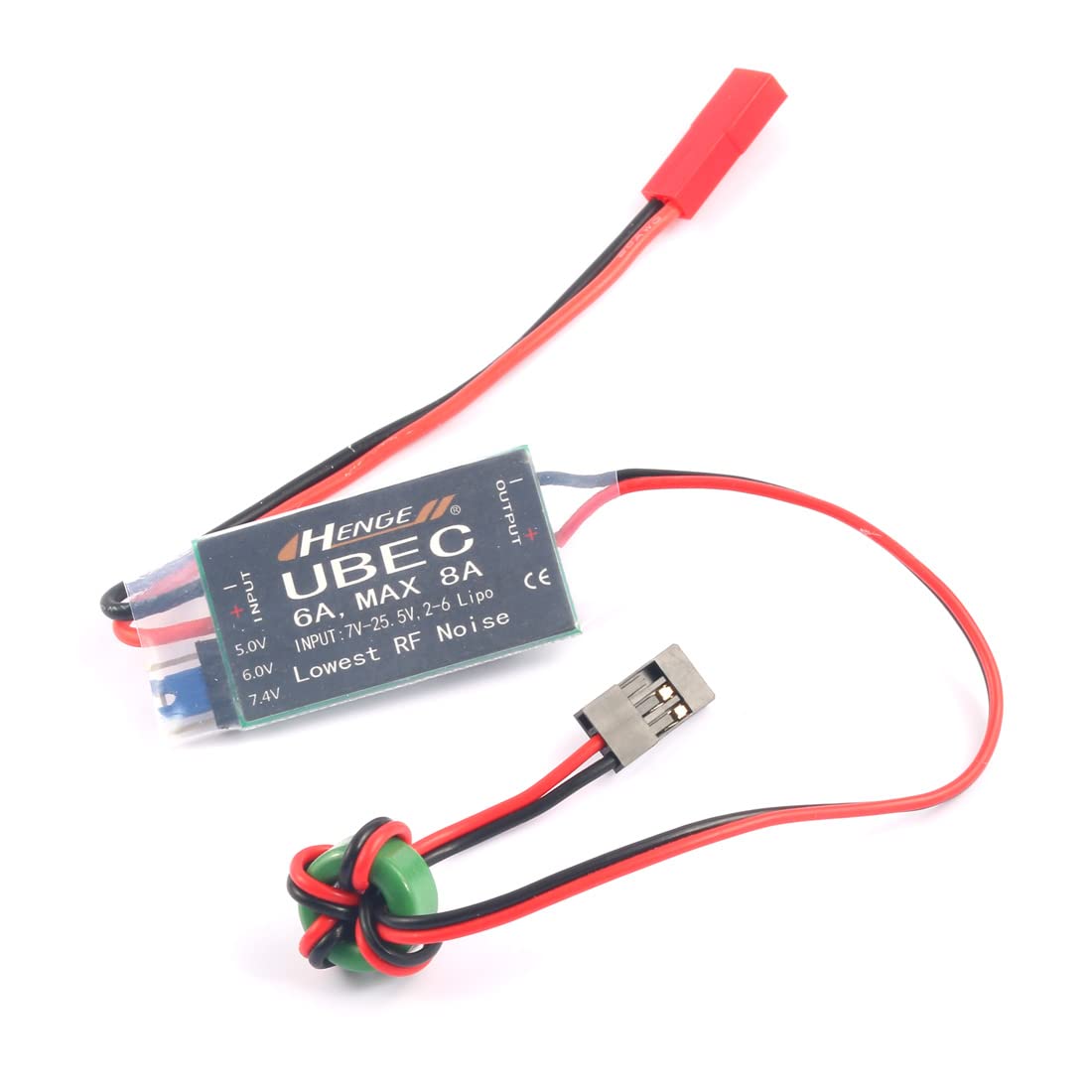 Wyjście UBEC 6 A 5 V / 6 V 6 A / 8 A 2-6 S Lipo tryb przełącznika UBEC wersja niskiego napięcia dla helikoptera 450 500 RC
