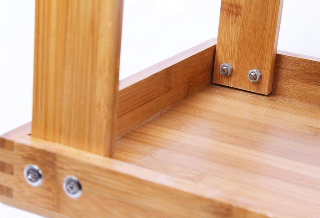 Bambusowy stojak na buty DIY wielofunkcyjne przechowywanie butów kreatywny 50 cm prosty design idealny do nizowania obuwia oszczędzające miejsce rozwiązanie do domu