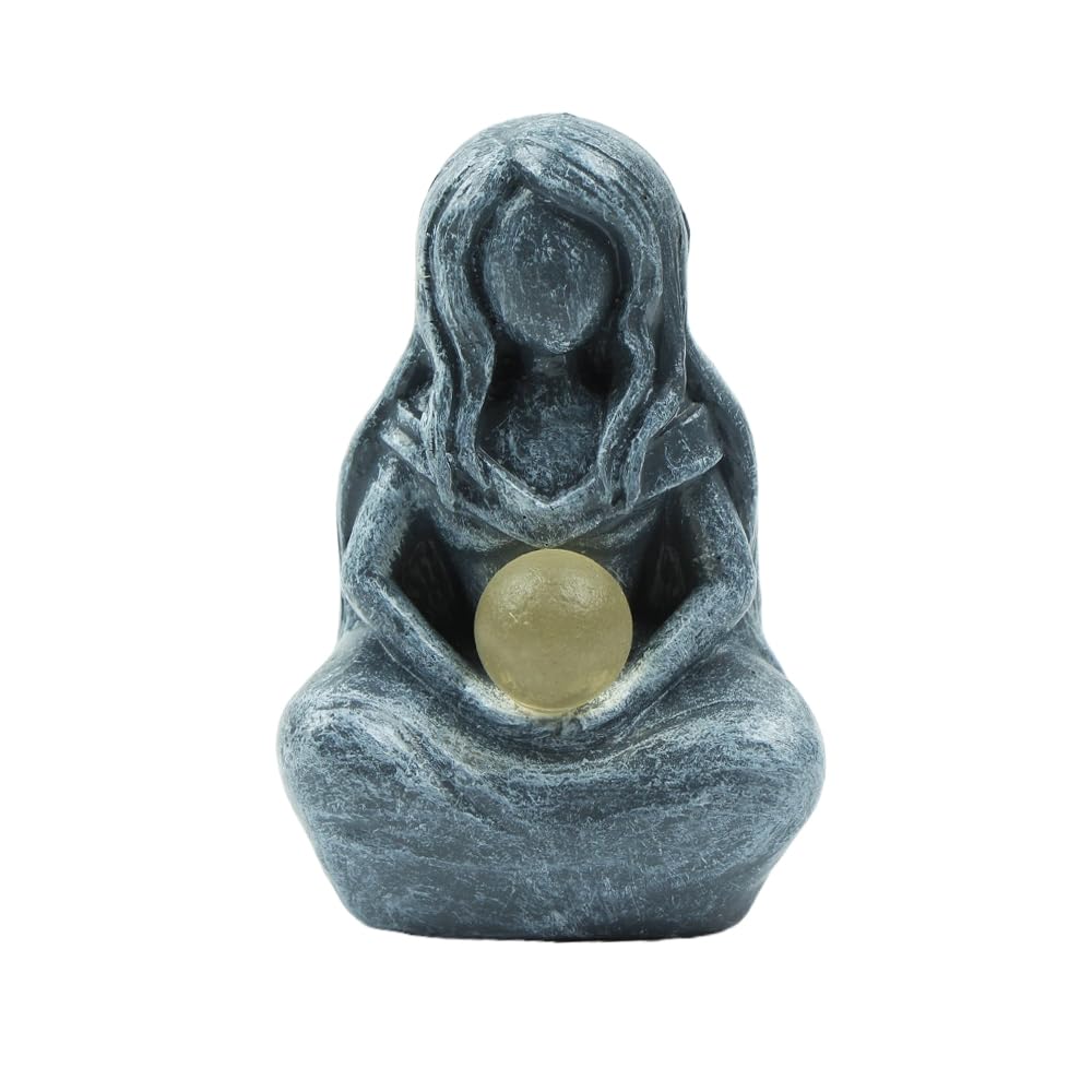 SHIDXIB 1Pcs Gorgeous Moon Goddess Statue Ornament for Home Office Garden Ornament