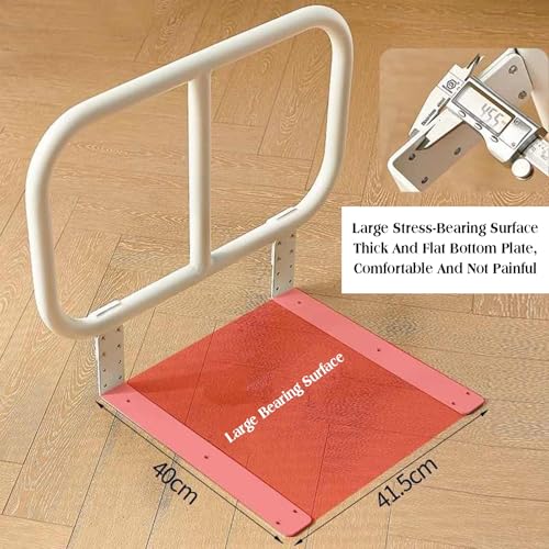 Barrière de lit double rampe solide pour éliminer les risques de chute nocturne - 5