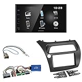 honda civic fk2 1.8 tuning  Kenwood DMX110BT+2-DIN Radioblende+Lenkradfernbedienungsadapter Kenwood+Antennenadapter für Honda Civic VIII (FK1/FK2/FK3) 2006-2012 Civic Type R (FN2) 07-10/Civic Type S (FN1/FN3/FN4) 2007-2012