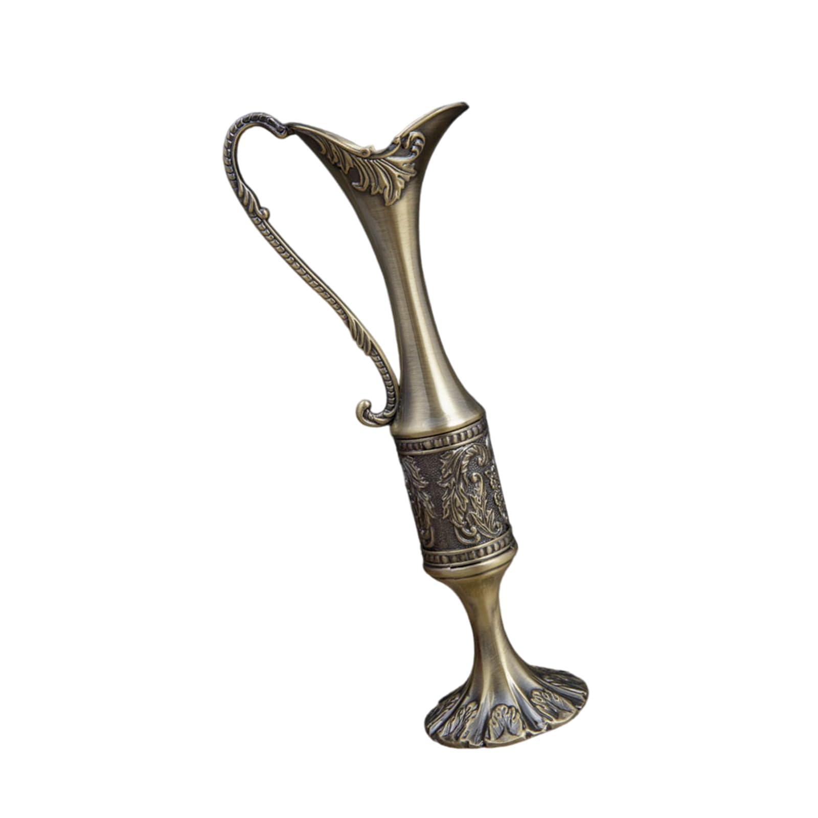 Tsophreniq Minimalists Metal Vase European Antique Engraved Flower Container for Florals Arrangements Centerpieces Decoration Nordic Engraved Vase