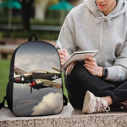 Sac à dos d'avion ordinateur portable 43,2 cm durable et léger