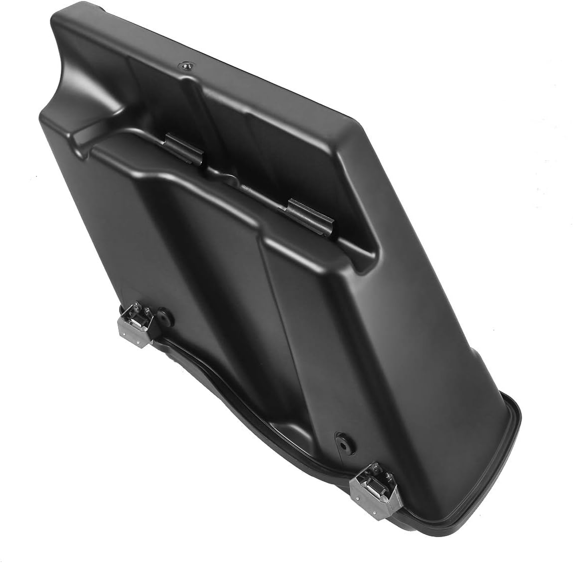 XMT-MOTO 5 Inch Matte Black Stretched Extended Hard Saddlebags Fit for Harley Touring Model 1993-2013