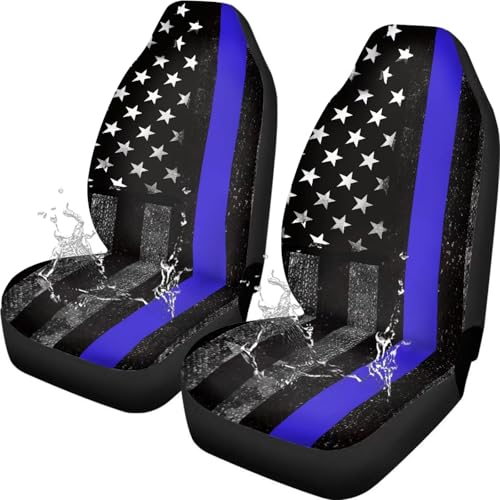 Couvre-siège auto drapeau USA antidérapant contre l'usure
