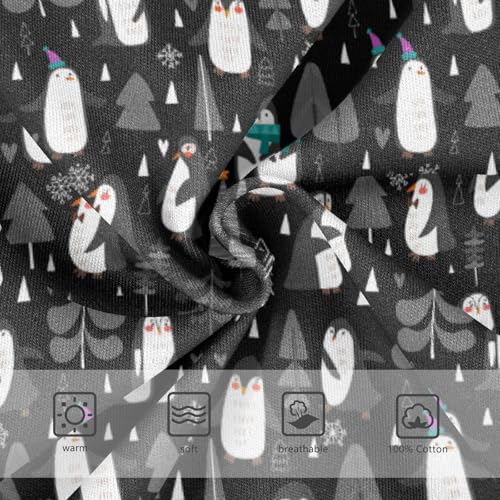 Boys' Exclusive Briefs Toddler Underwear 95% Combed Cotton Boxerbriefs 2T Penguin and Text Pattern 253