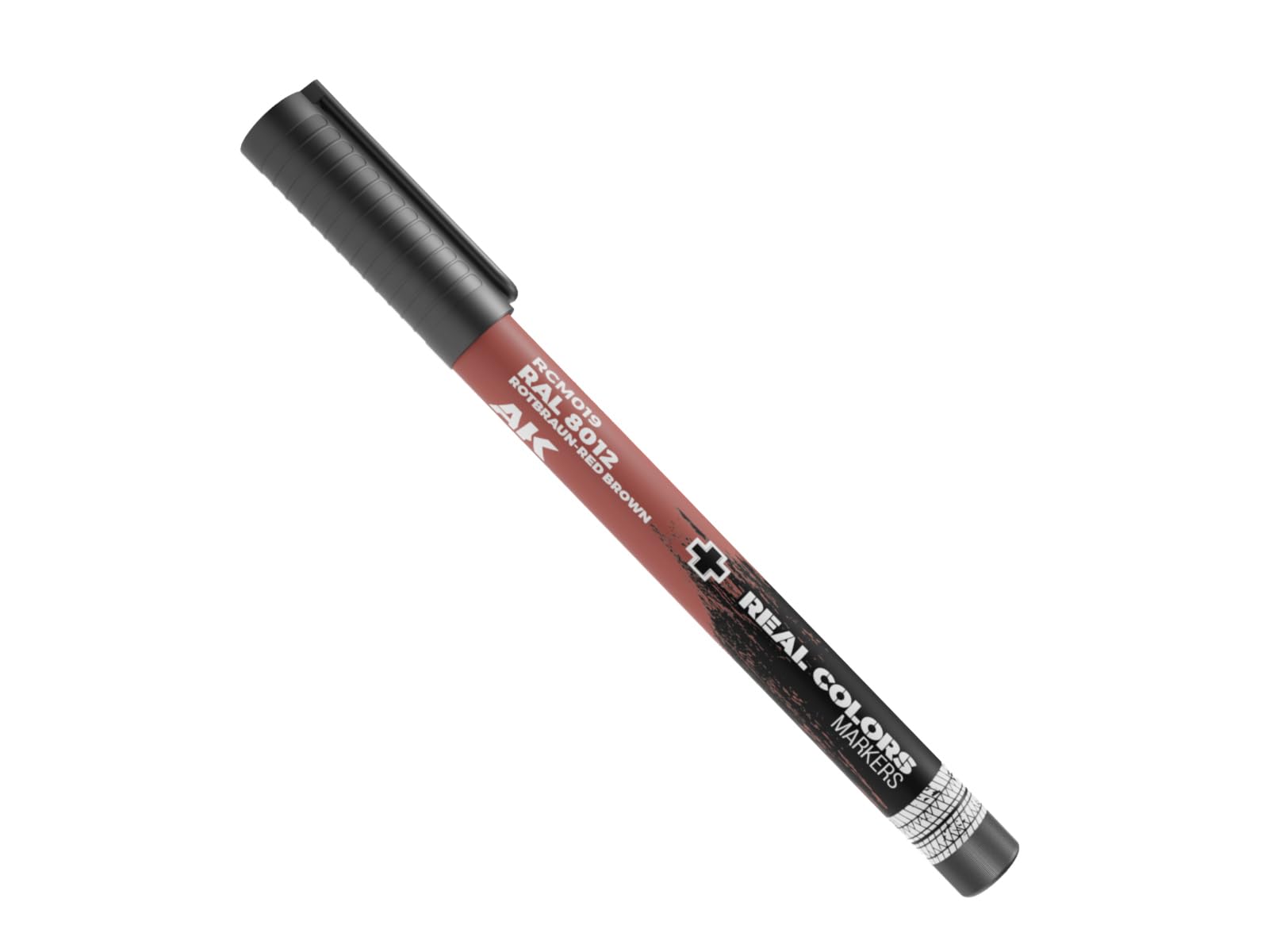 Ak Interactive Red/Brown Ak Real Colors Marker Rcm019 Ral 8012 Rotbraun