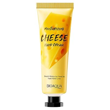 BIOAQUA Moisturizing Cheese Hand Cream Soft Fresh Prevent Dryness Improve Roughness Delicate Skin 50g / 1.76oz