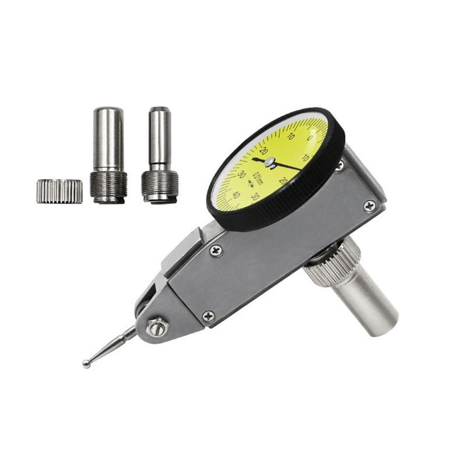0-0.8mm Indicatore quadrante di Livello Micrometro Strumenti di Misura Indicatore del Tipo di Ora Comparatore Indicatore quadrante dell'orologio Calibrazione dell'attrezzatura(Without Box)