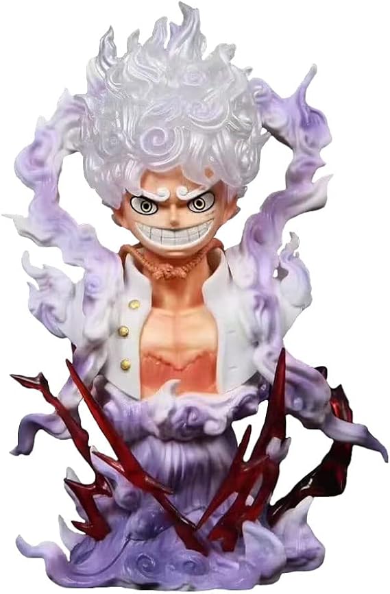 Jilijia Affe D. Luffy Figur Die stärkste Erwachen Anime Figur 17CM PVC Gear Five Nika Luffy Bust ...