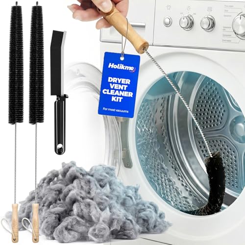 Holikme 3-Pack Stainless Steel Lint Brush