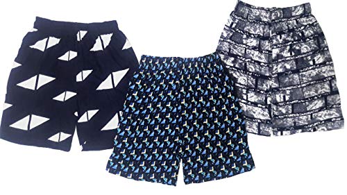 Image of Boys Pure Cotton Printed Shorts /Boxers(Pack of 1)