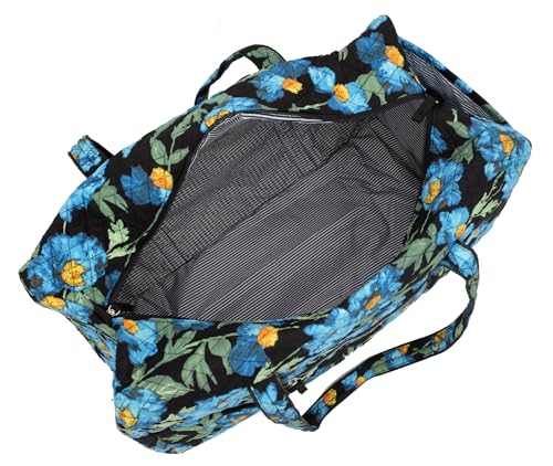 Fashionable Quilted Duffel bag (Lapis)3