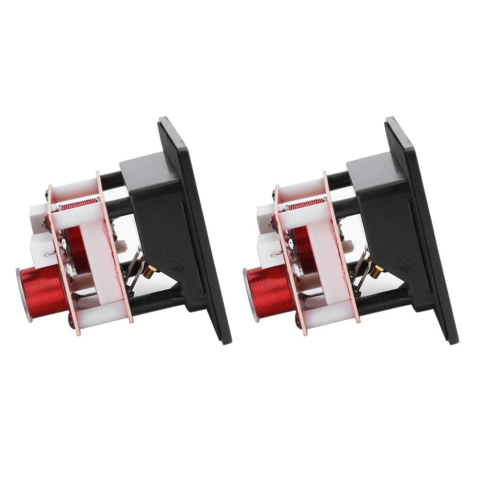 Filtros de Cruce de, 2 Piezas HiFi 400W Distribuidor Divisor de Frecuencia de Graves/Agudos Ajustables, Filtros de Cruce de de Altavoz de 2 Vías, para Estantería de 3 a 8