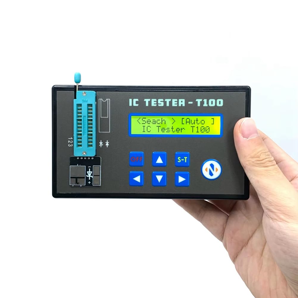 T100 IC Tester Zintegrowany układ tranzystorowy Dioda Narzędzie Akumulatorowy tester chipów