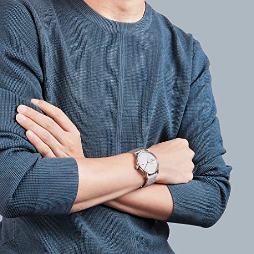Image of Automatic Watch for Men, Japanese Automatic Mechanical Movement, Sapphire Crystal, Date Display, 50M Water Resistant, 40mm Minimalist Dress Watch