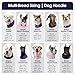 IECOii Kapuzenpullis für Hunde,Hunde Kapuzenpulli,Pullover Dog Hoodie Sweatshirt,Haustier Hund Kapuzen Kleidung,Hundepullover für Mittelgroße, Große und Extra Große Hund (kein Vliesstoff),M-4XL