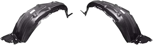 Parts N Go Yaris 2007-2011 - Par de protectores contra salpicaduras para el lado del conductor y del pasajero, TO1250120 5387652180, TO1251120