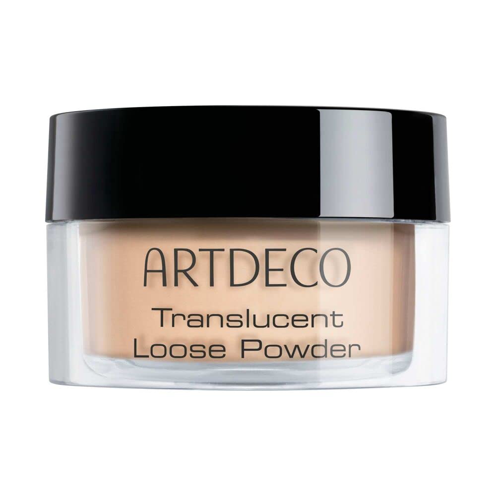 ARTDECO Translucent Loose Powder, Loose Fixing Powder with Silky Matte Finish for Long-Lasting Make-up