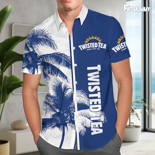 Crown Fan Hawaiian Shirts for Men and Women, Tropical Summer Beach Shirt, Crown Lovers Button Shirt, Holiday Shirt2