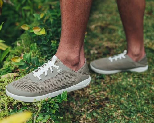 Image of OluKai Men's Moku Pae Slip-On Boat Shoes, Cushioned Deck & Dock Shoe